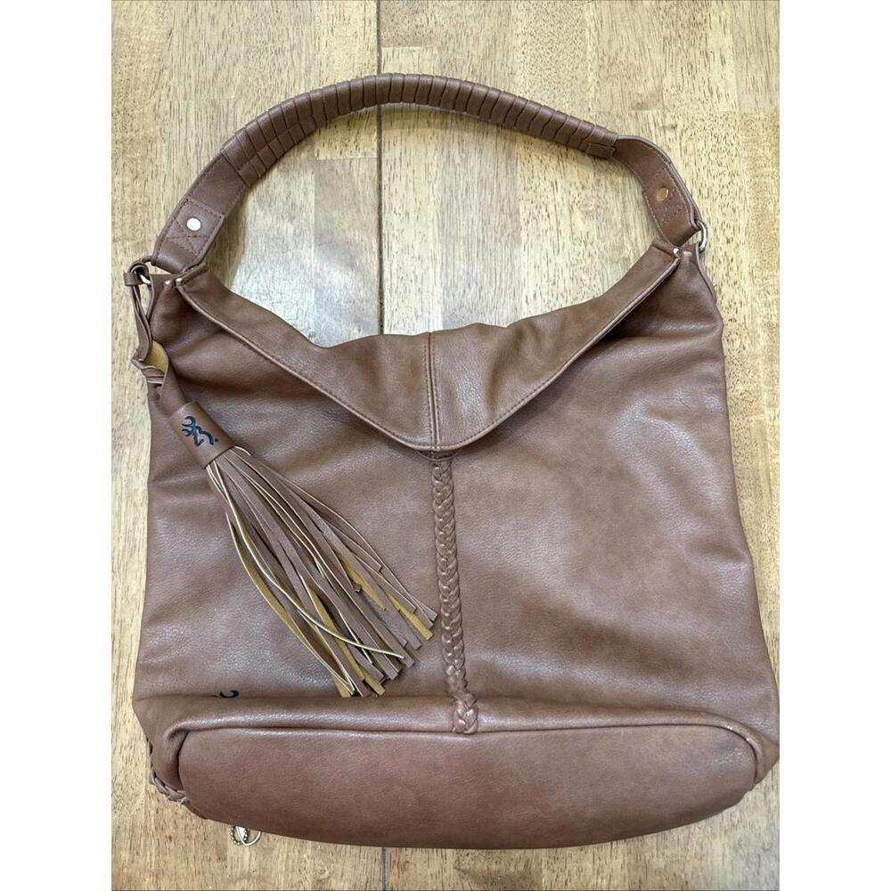 Browning Gun Concealed Carry Handbag Purse Tote L or R Handed Brown Lock W/ Keys